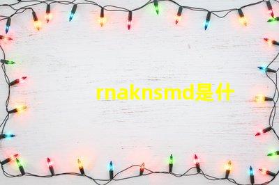 rnaknsmd是什么牌子衣服 Rnaknsmd什么意思
